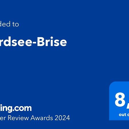 Nordsee-Brise Daire Dornumersiel Dış mekan fotoğraf